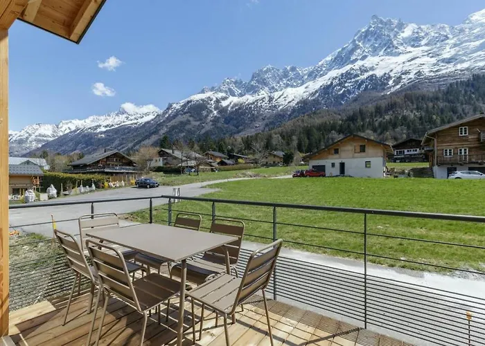 Domek alpejski Levant Moderne 6pax Vues Terrasses Confort *